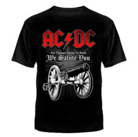 ФУТБОЛКА "AC/DC" ПУШКА